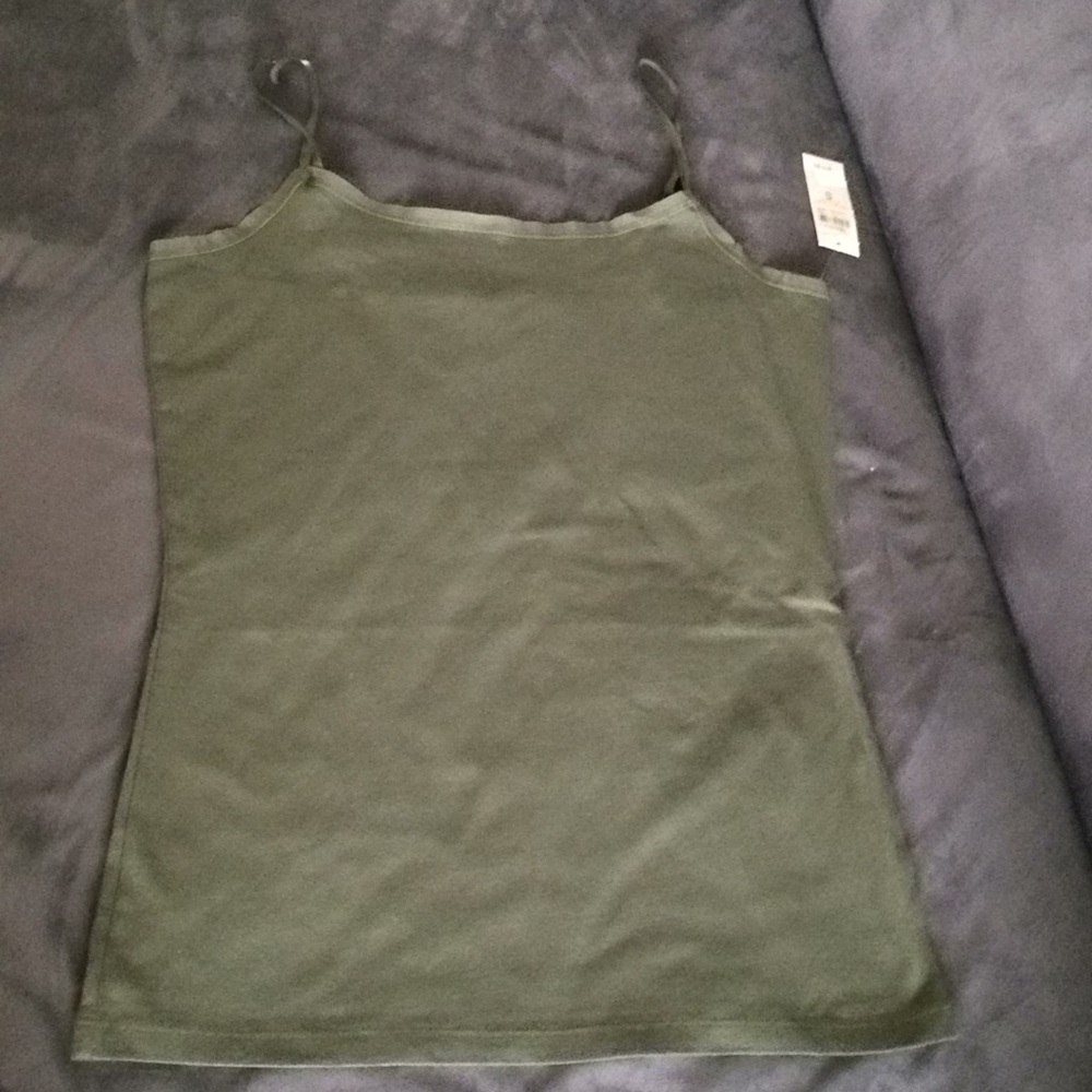 NWT Ann Taylor Green Tank Top Size Small